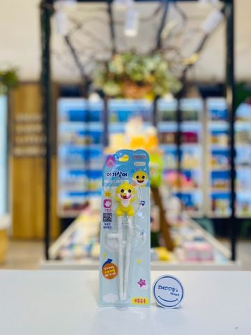 Đũa tập gắp ăn BabyShark Edison từ 3 tuổi (vàng)