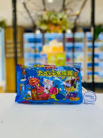 Bánh quy Ginbis Tabekko hình sinh vật biển - vị socola (150g)