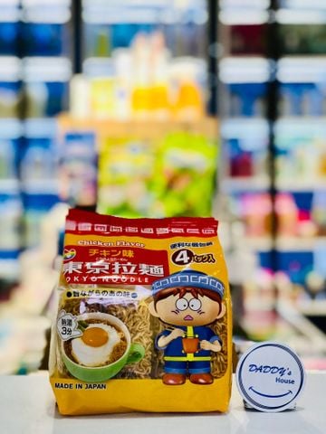 Mì ăn liền Tokyo Noodle hương vị gà (4 gói x 28g)