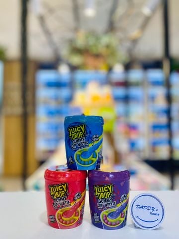 Kẹo que dẻo ngọt kèm gel nhúng chua Juicy Drop Gummy Dip 'N Stix (32g)