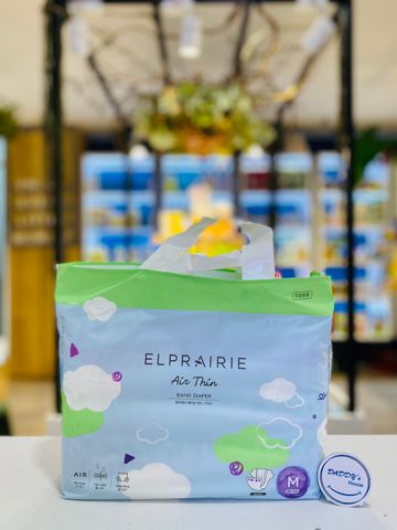 Tã dán Elprairie Air Thin size M30 - Ban ngày (6-11kg)