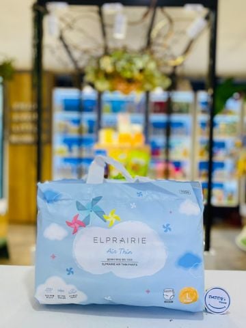 Tã quần Elprairie Air Thin size L34 - Ban ngày (9 - 14kg)