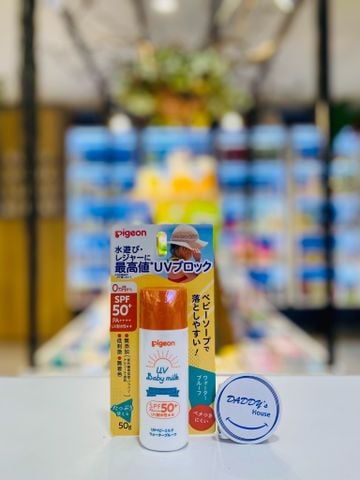 Kem chống nắng dạng sữa Waterproof Pigeon SPF50+ NK (50g)