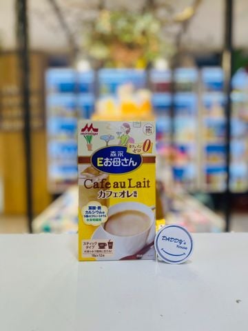 Sữa dinh dưỡng cho mẹ vị cà phê sữa Morinaga E-Mom - NK (18gx12gói)