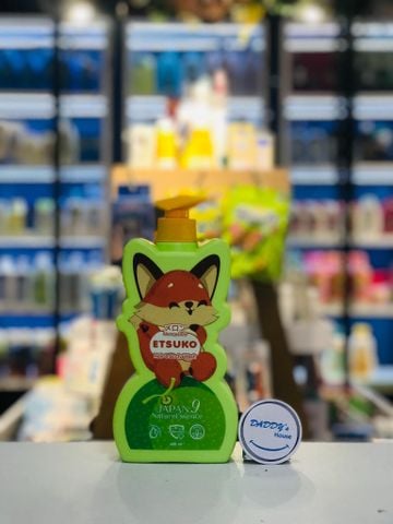 Sữa tắm gội dưỡng ẩm kháng khuẩn Etsuko - Hương dưa lưới (400ml)