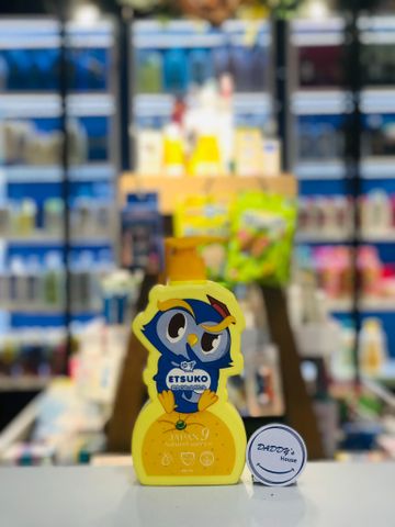 Sữa tắm gội dưỡng ẩm kháng khuẩn Etsuko - Hương quýt Yuzu (400ml)