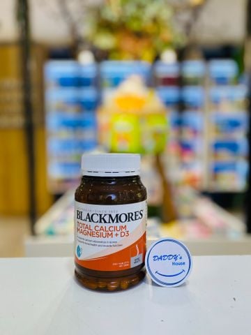 Viên uống Blackmores bổ sung Total Calcium Magnesium + D3 (200v)