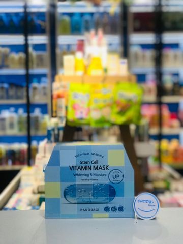 Mặt nạ Vitamin kiểm soát dầu nhờn chiết xuất xương rồng Banobagi (10m)
