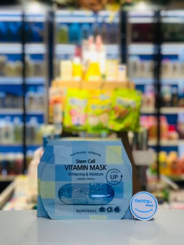 Mặt nạ Vitamin kiểm soát dầu nhờn chiết xuất xương rồng Banobagi (1m)