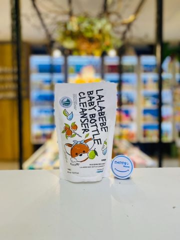 Dung dịch rửa bình thuần chay Lalabebe K-mom - Túi (400ml)