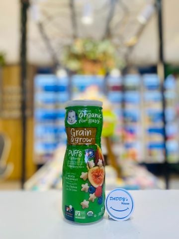 Bánh Gerber Organic Puffs  Fig Berry sung & quả mọng (42g)