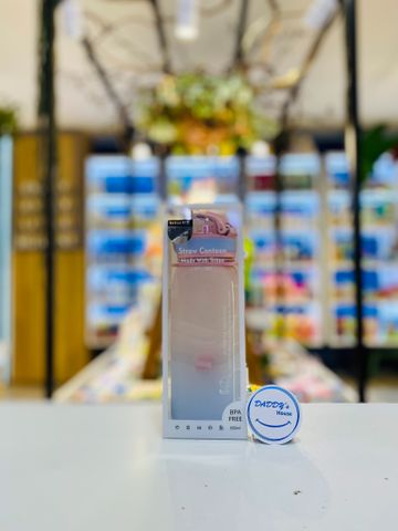 Bình ống hút Tritan Straw Canteen Kuku 5619 (Hồng)