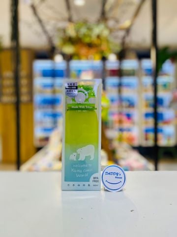 Bình ống hút Tritan Straw Canteen Kuku 5619 - Xanh (550ml)