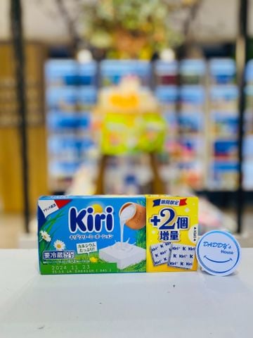 Phô mai viên Kiri vị tự nhiên Nhật Bản (8 miếng)