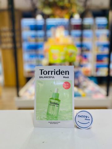 Mặt nạ cân bằng, làm dịu da nhạy cảm với phức hợp Cica Torriden Balanceful (1m)