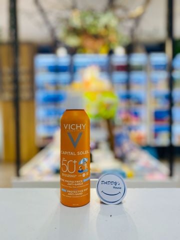 Xịt chống nắng trẻ em Vichy Capital Soleil SPF50 + (200ml)