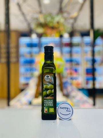 Dầu olive nguyên chất Extra Carrefour (250ml)