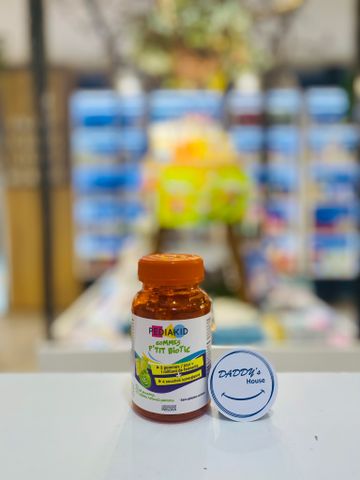 Kẹo dẻo Gommes lợi khuẩn P'Tit Biotic Pediakid (60v)