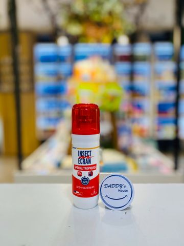 Xịt chống muỗi Insect Ecran Special Tropiques 12H - 2 tuổi - Pháp (75ml)