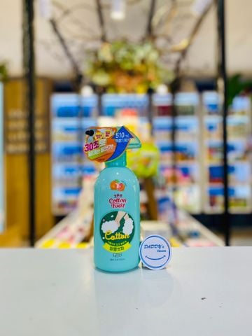 Bọt rửa chân On the Body Cotton Foot hương bưởi bạc hà (510ml)