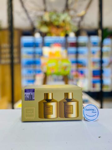 Nước hoa khuếch tán thơm phòng hương hoa oải hương Pháp Kundal (2 x 200ml)