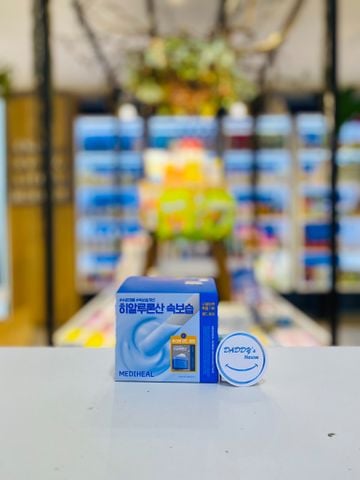 Bộ bột mặt nạ thạch 2 in 1 dưỡng ẩm sâu cho làn da ẩm mượt Hyaluronate Mediheal (28g)