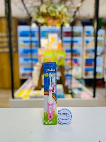 Bàn chải đánh răng lông mềm dịu nhẹ Brush - Baby màu hồng (0 - 18 tháng)