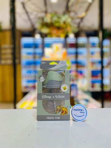 Bình nước 360 độ có van chống sặc & tay cầm B.Box - Winnie the Pooh (240ml)