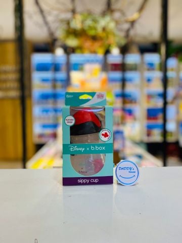 Bình nước 360 độ có van chống sặc & tay cầm B.Box - Mickey (240ml)