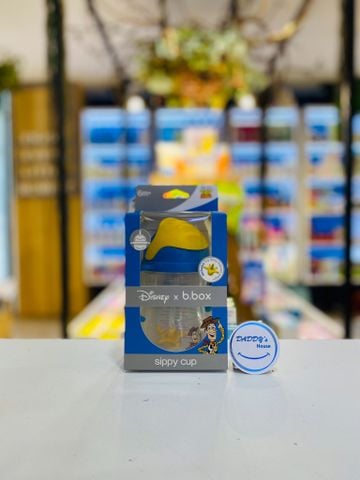 Bình nước 360 độ có van chống sặc & tay cầm B.Box - Woody (240ml)