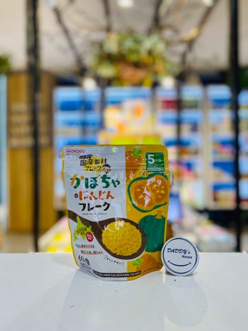 Bột bí đỏ & cà rốt từ Hokkaido Wakodo - 5 tháng (60g)