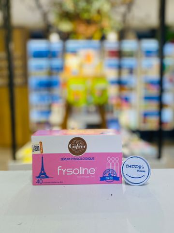 Nước muối Gifrer Fysoline Hồng (40 x 5ml)