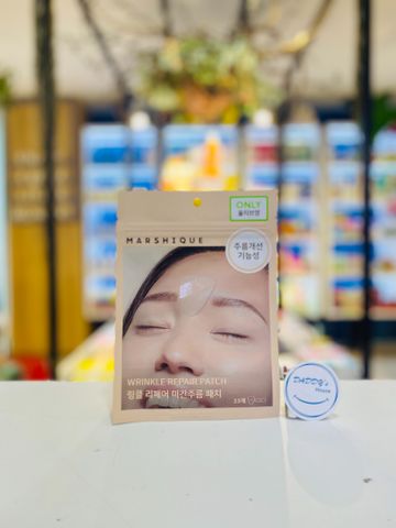 Miếng dán xóa nhăn vùng giữa hai lông mày Marshique (33 miếng)