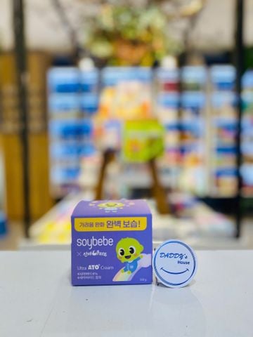 Kem dưỡng ẩm thuần chay cho da nhạy cảm & da chàm Soybebe (300g)