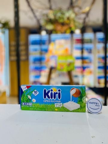 Phô mai viên Bell Kiri Creamy - tự nhiên - Nhật (16,3g x 10 miếng)