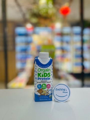 Sữa hữu cơ Orgain Kids Protein vị Vanilla (244ml)