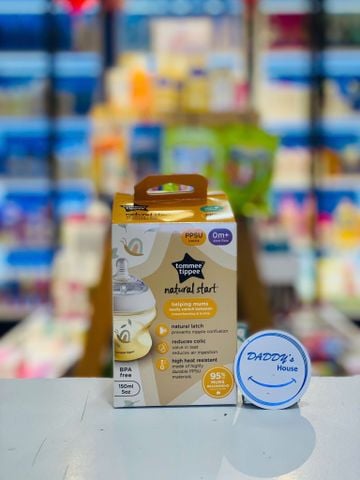 Bình sữa Tommee Tippee Natural Start PPSU - Họa tiết ốc (150ml)