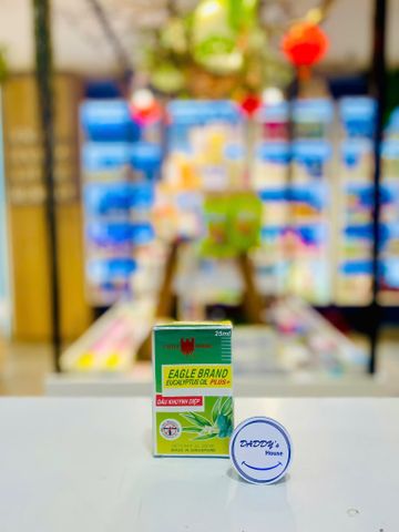 Dầu khuynh diệp chống muỗi Eagle Brand Plus+ USA - NK (25ml)