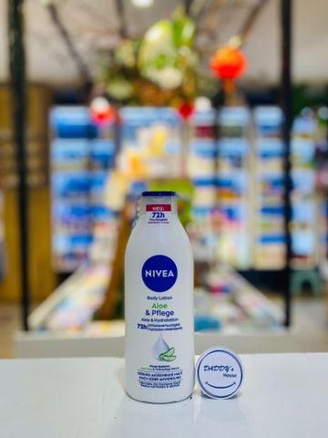 Sữa dưỡng thể Nivea Aloe & Hydratation - Đức (400ml)