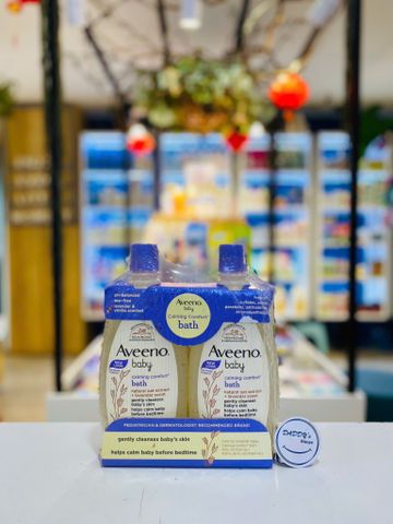 Sữa tắm Aveeno Baby Calming Comfort - Set (2x532ml)