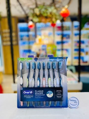 Bàn chải đánh răng Oral-B Pro Health - Soft set (8 cái)