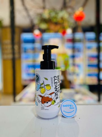 Dung dịch rửa bình thuần chay Lalabebe K-mom chai tạo bọt (500ml)