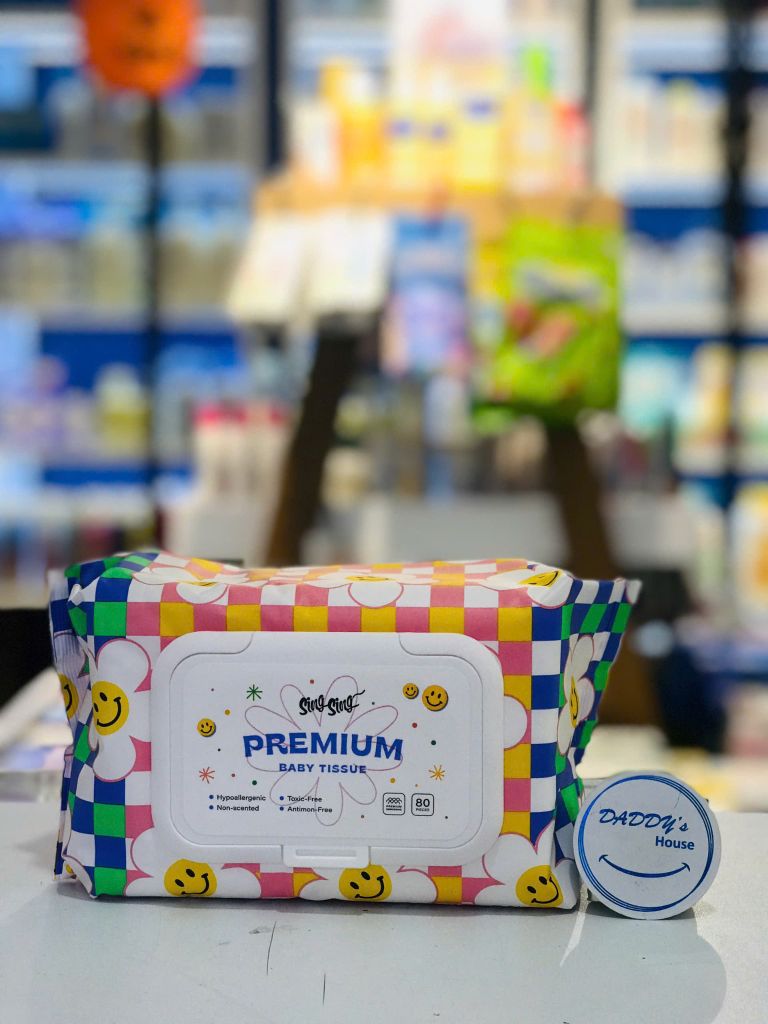Khăn giấy ướt Singsing - Tặng kèm tã Momo Rabbit (80 tờ) – Daddy's House