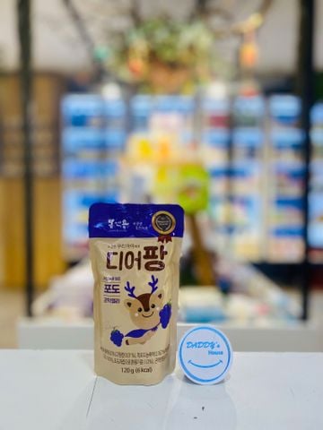 Nước thạch nhung hươu non Deerpang vị nho - 12th (120g)