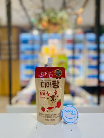 Nước thạch nhung hươu non Deerpang vị dâu - 12th (120g)