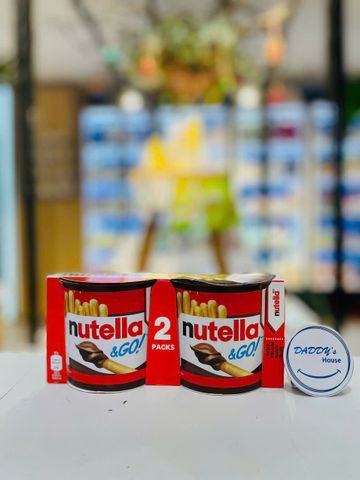 Bánh que giòn phết cacao Nutella & Go (2x39g)