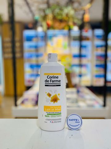 Sữa tắm Corine de Farme Essential - Milk & Honey (750ml)