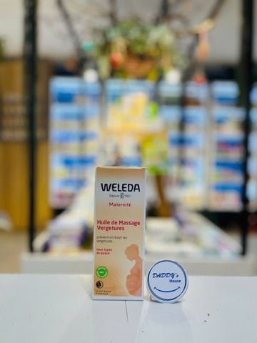 Dầu massage hữu cơ ngừa rạn da Weleda Huile Vergetures (100ml)