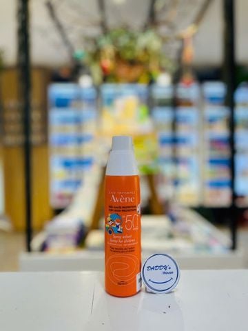 Xịt chống nắng trẻ em Avene Very high protection - sensitive (200ml)