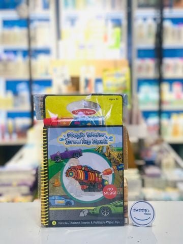 Sách tô màu bút nước thần kì Toyshouse (Giao Thông)